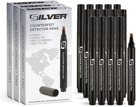 SP100 5-Pack Counterfeit Detector Pens