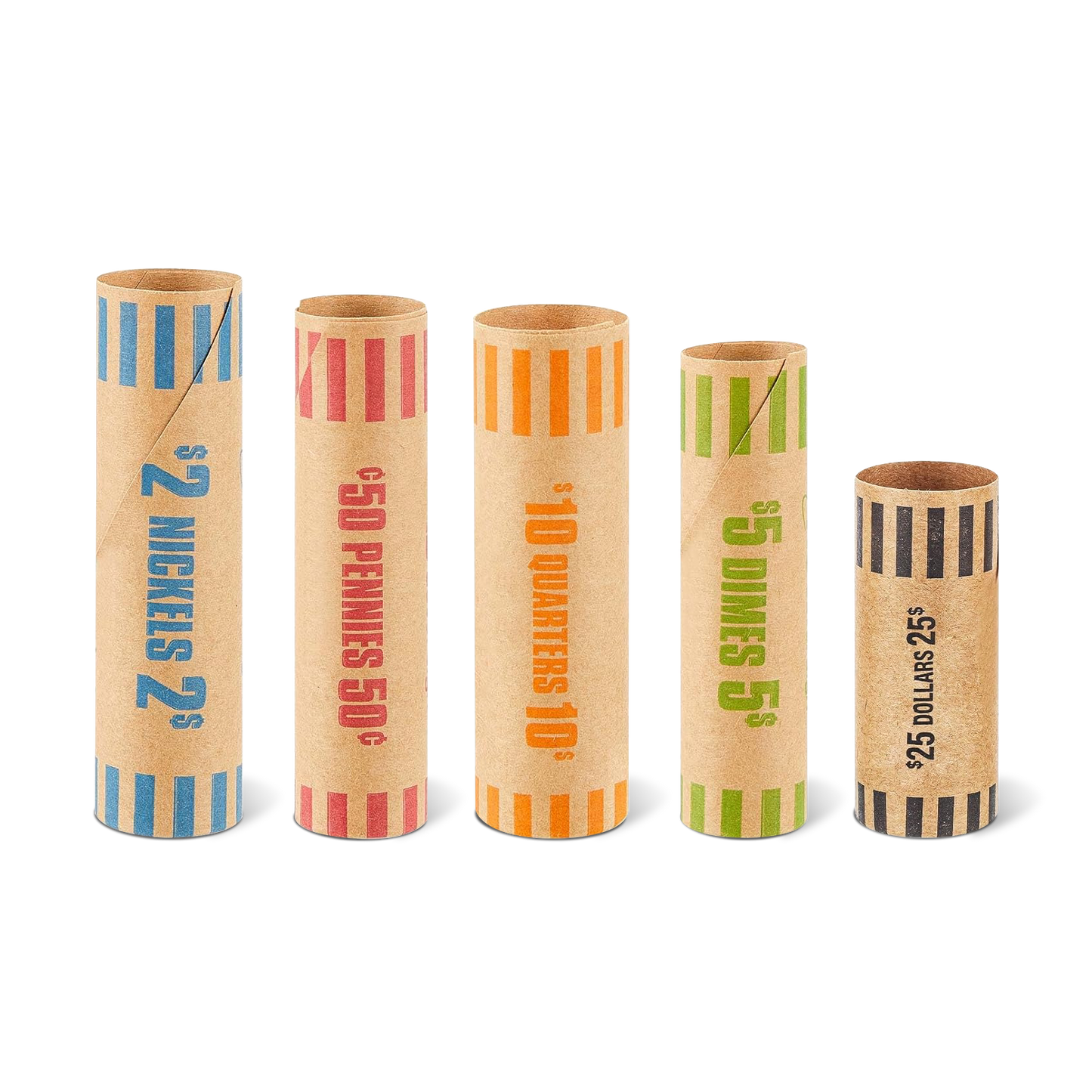 Single Denomination Coin Wrappers