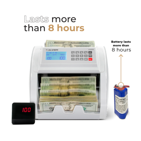 S1070 Portable Bill Counter MGUV