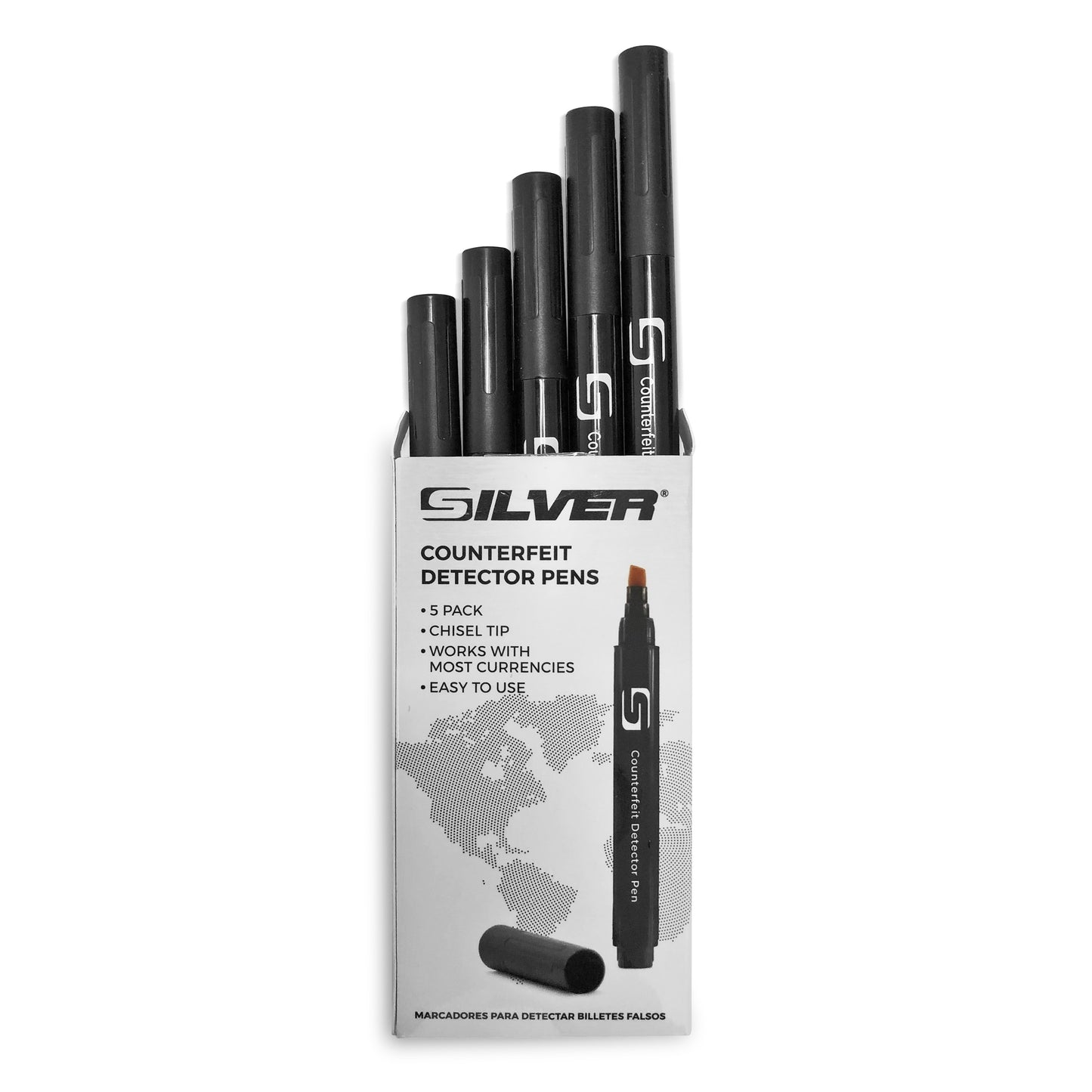 SP100 5-Pack Counterfeit Detector Pens