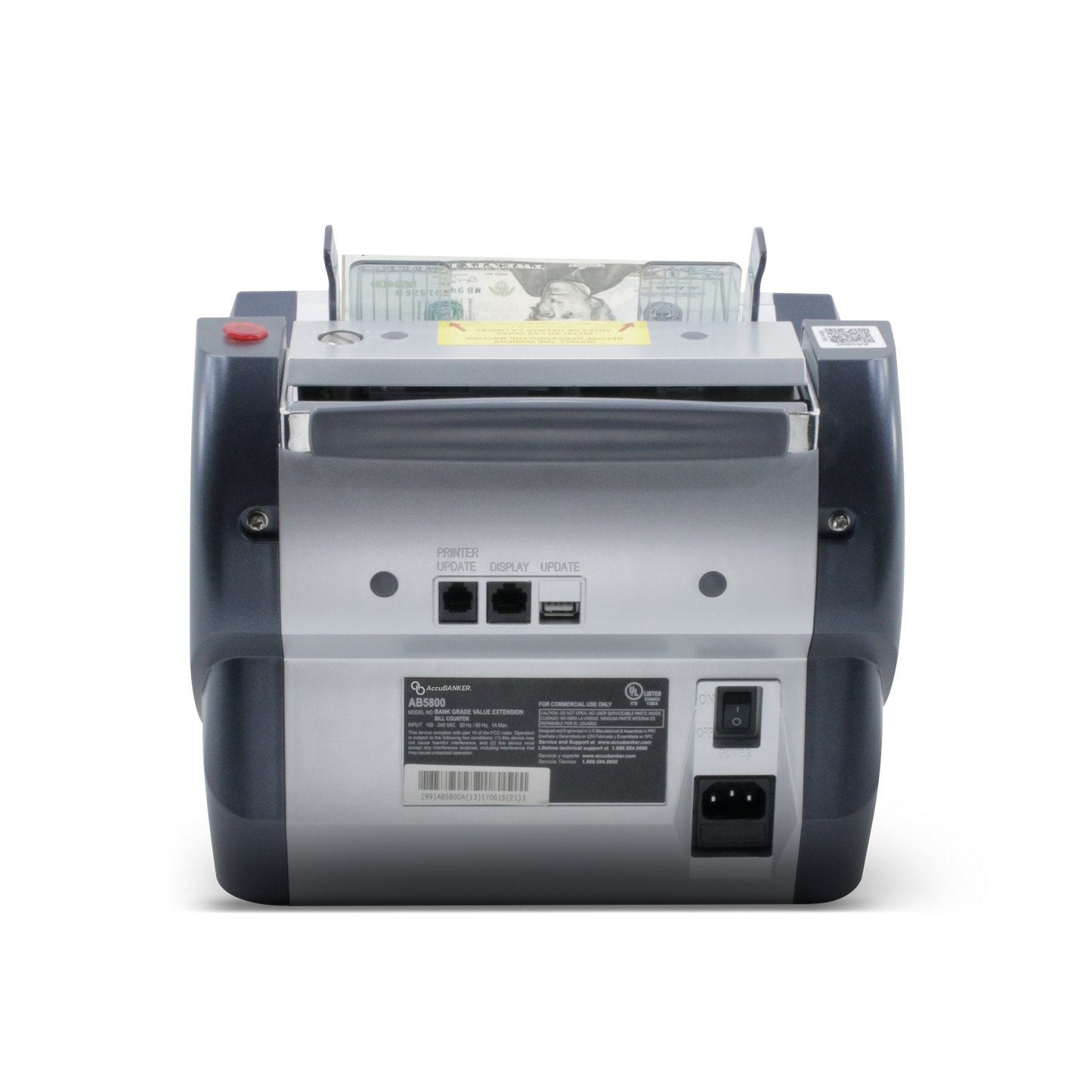 AB5800 Bank Grade Bill Counter with Batch Value