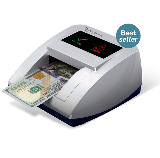 D470 Automatic QuadScan Counterfeit Bill Detector