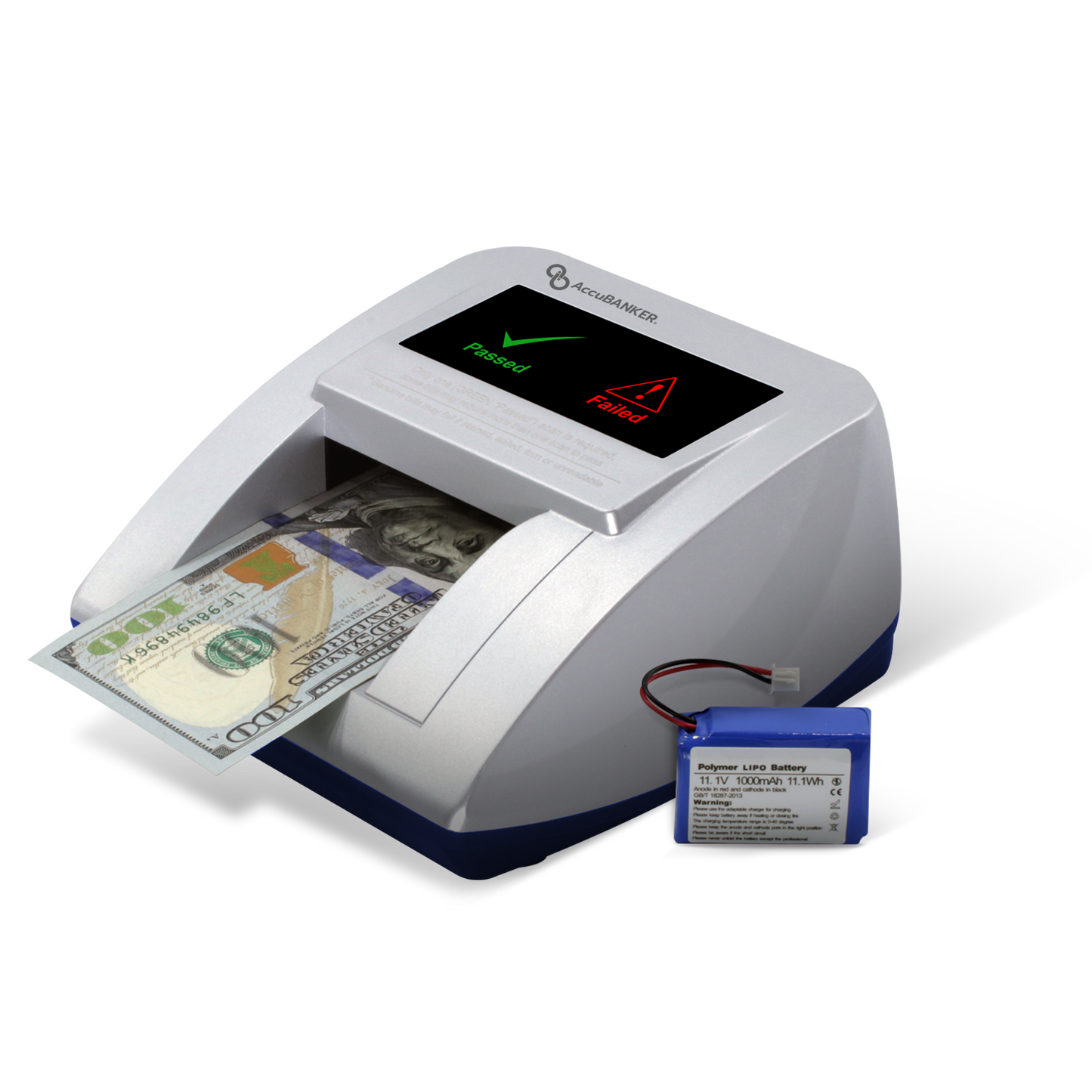 D470 Detector Automático de Billetes Falsos Multidireccional