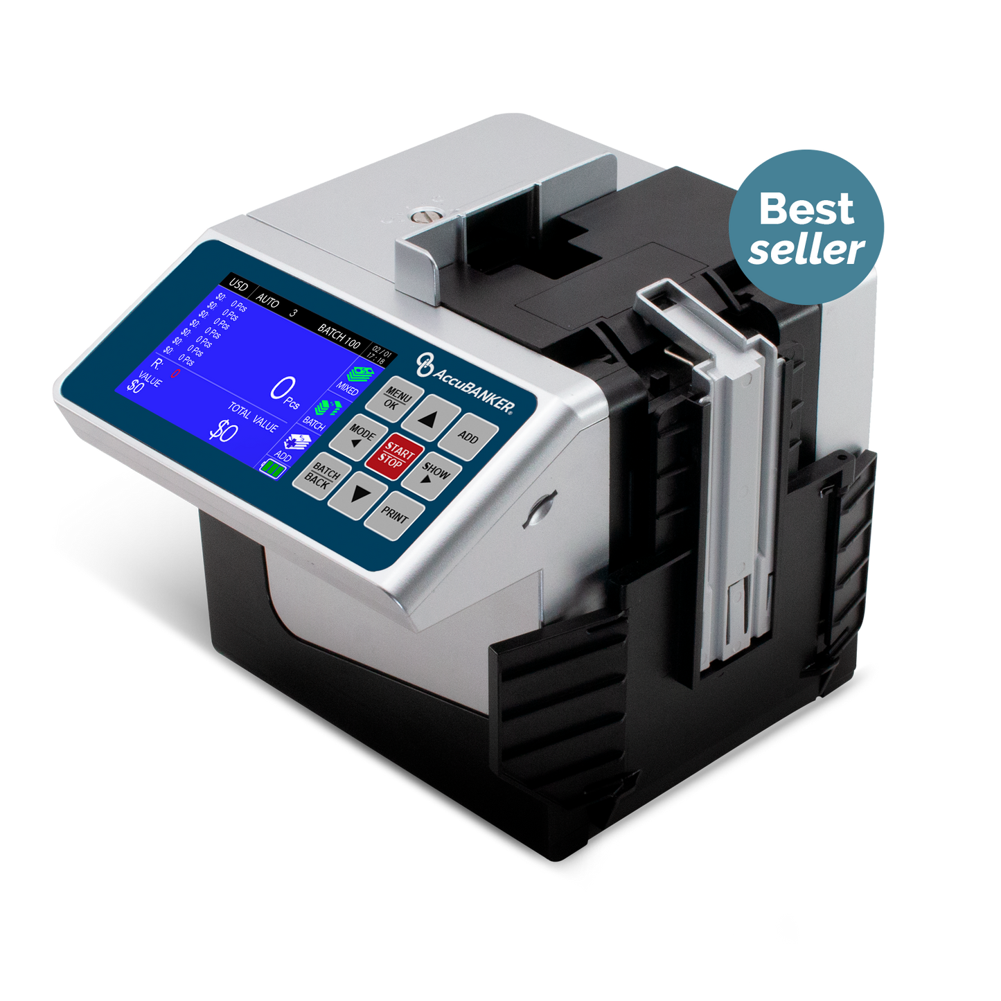 D700 Duo Automatic Value and Counterfeit Bill Detector