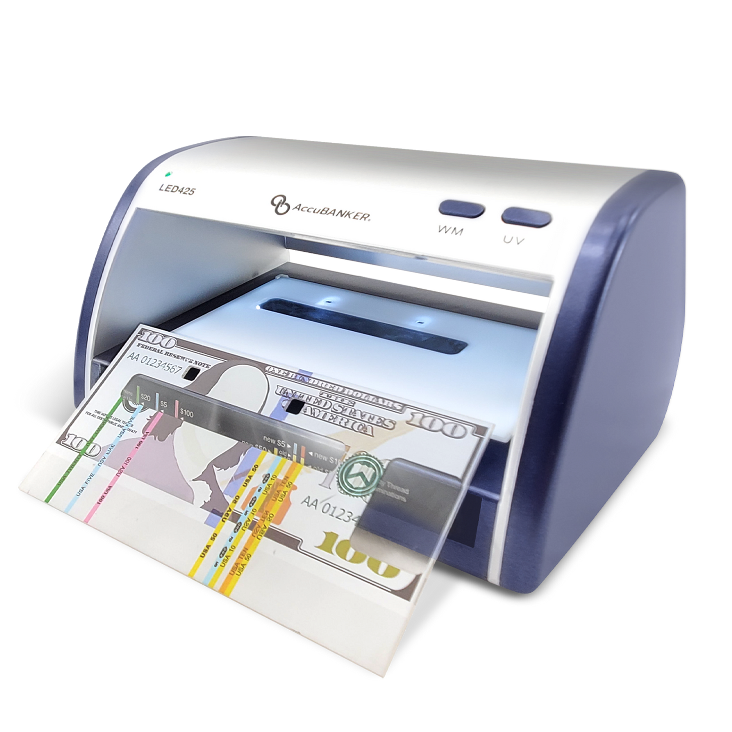 LED425 Counterfeit Bill/Document Validator with Guide