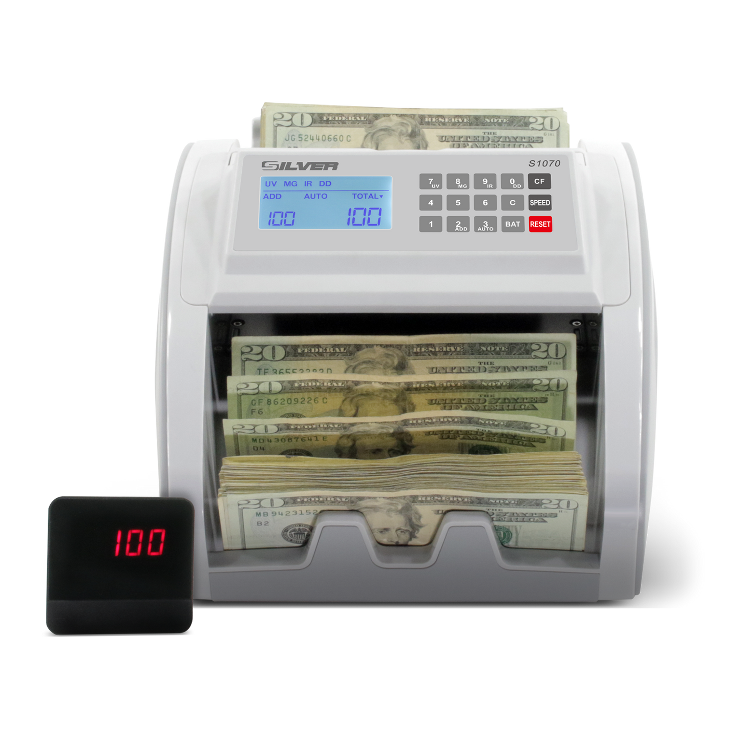 S1070 Portable Bill Counter MGUV