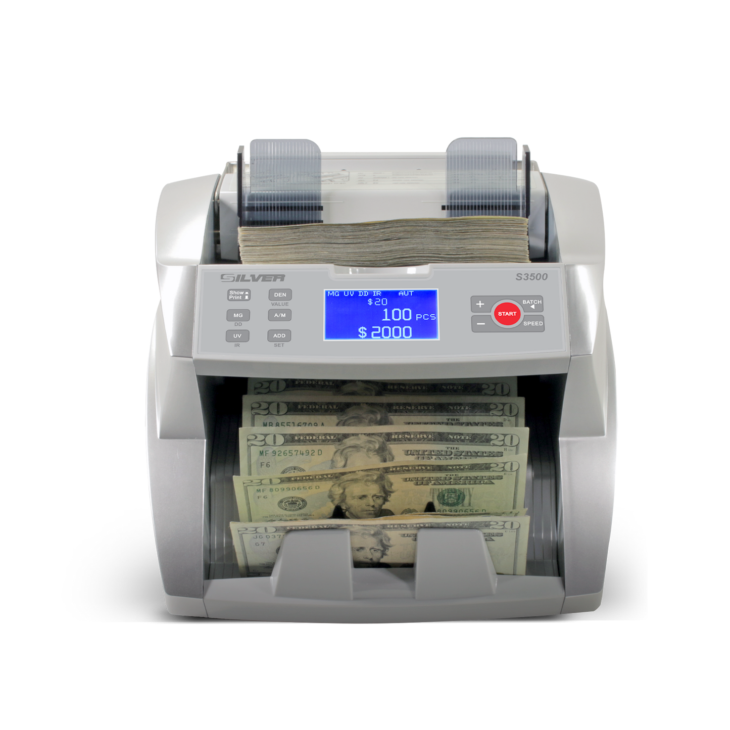 S3500 High Speed Bill Counter MGUV