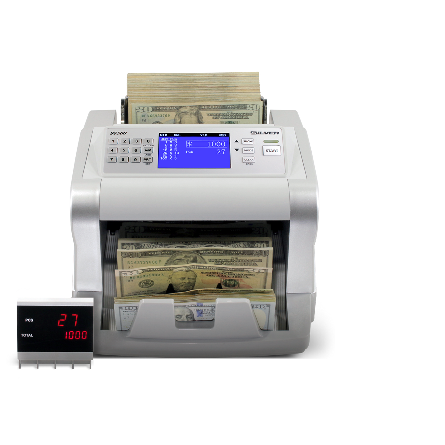 S6500 Mixed Bill Value Counter