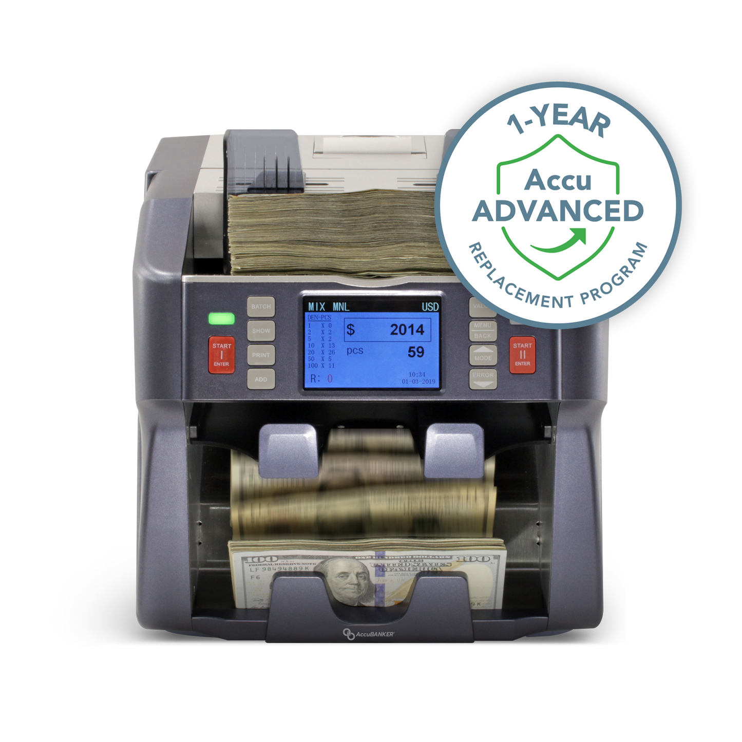 AccuADVANCED  |  1-Year Replacement Program