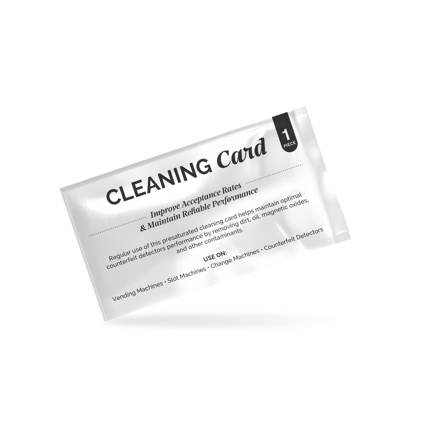 Cleaning Cards for Counterfeit Detectors