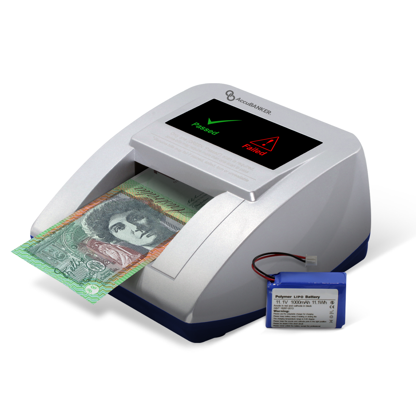 D470 Automatic QuadScan Counterfeit Bill Detector