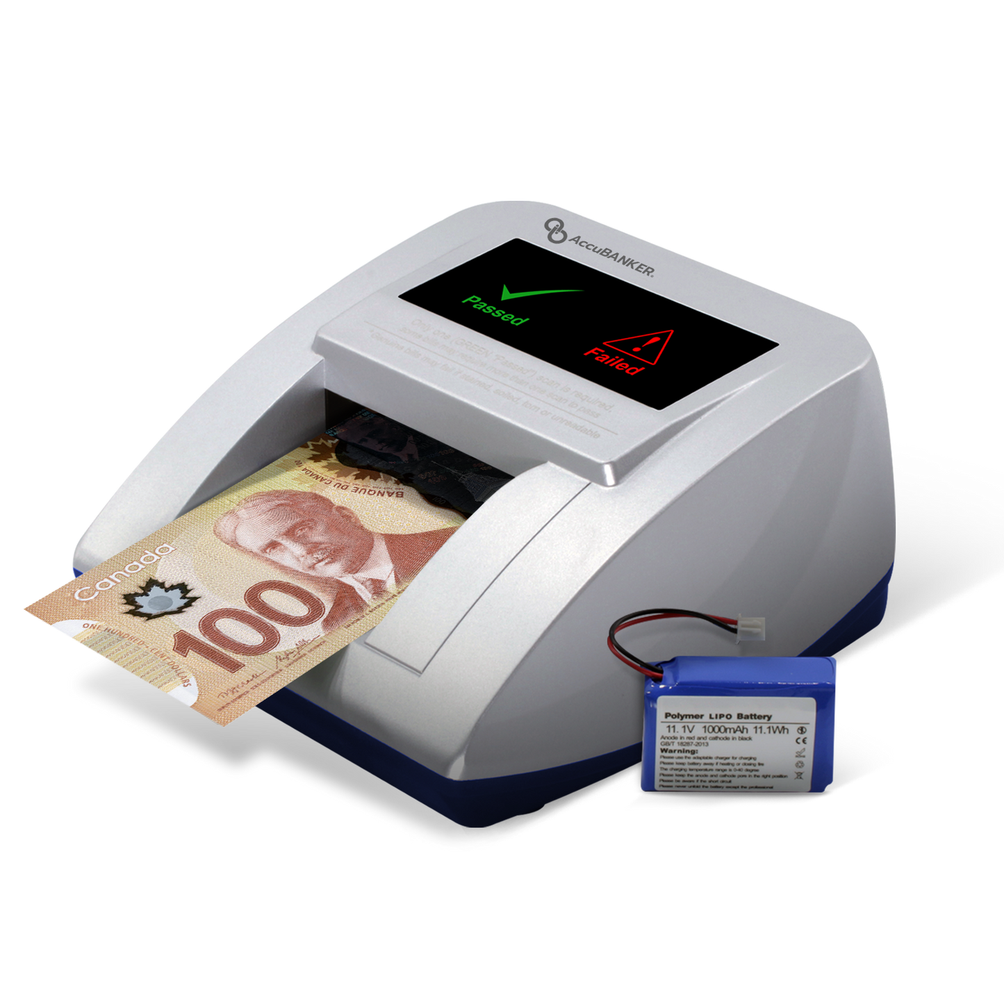 D470 Automatic QuadScan Counterfeit Bill Detector