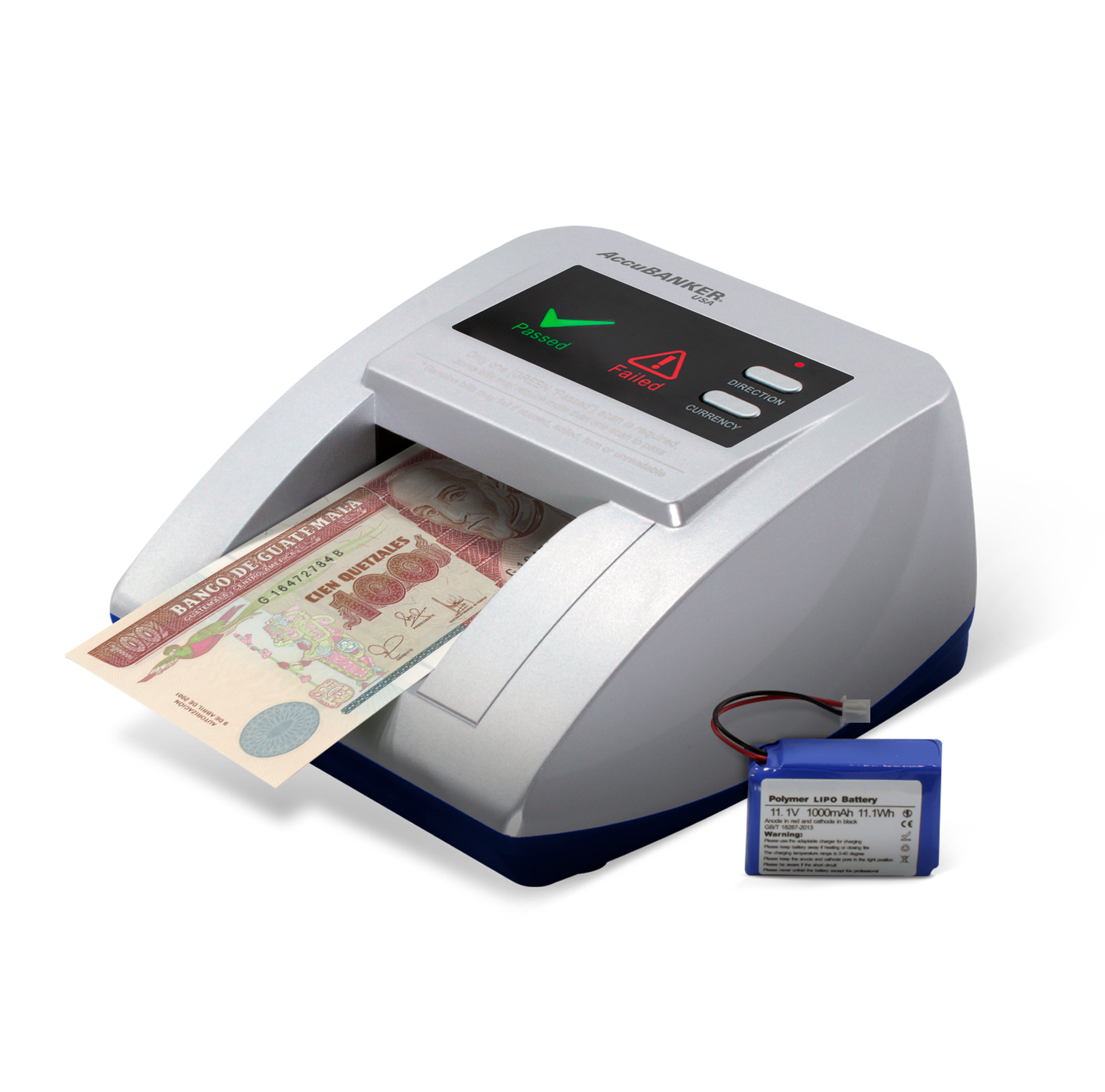 D480 Automatic Trio Counterfeit Bill Detector
