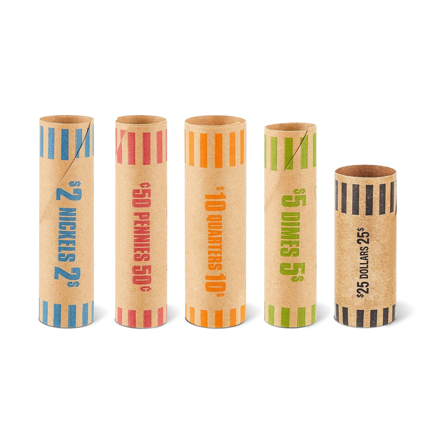 Single Denomination Coin Wrappers