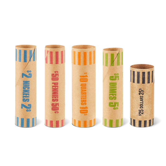 Single Denomination Coin Wrappers