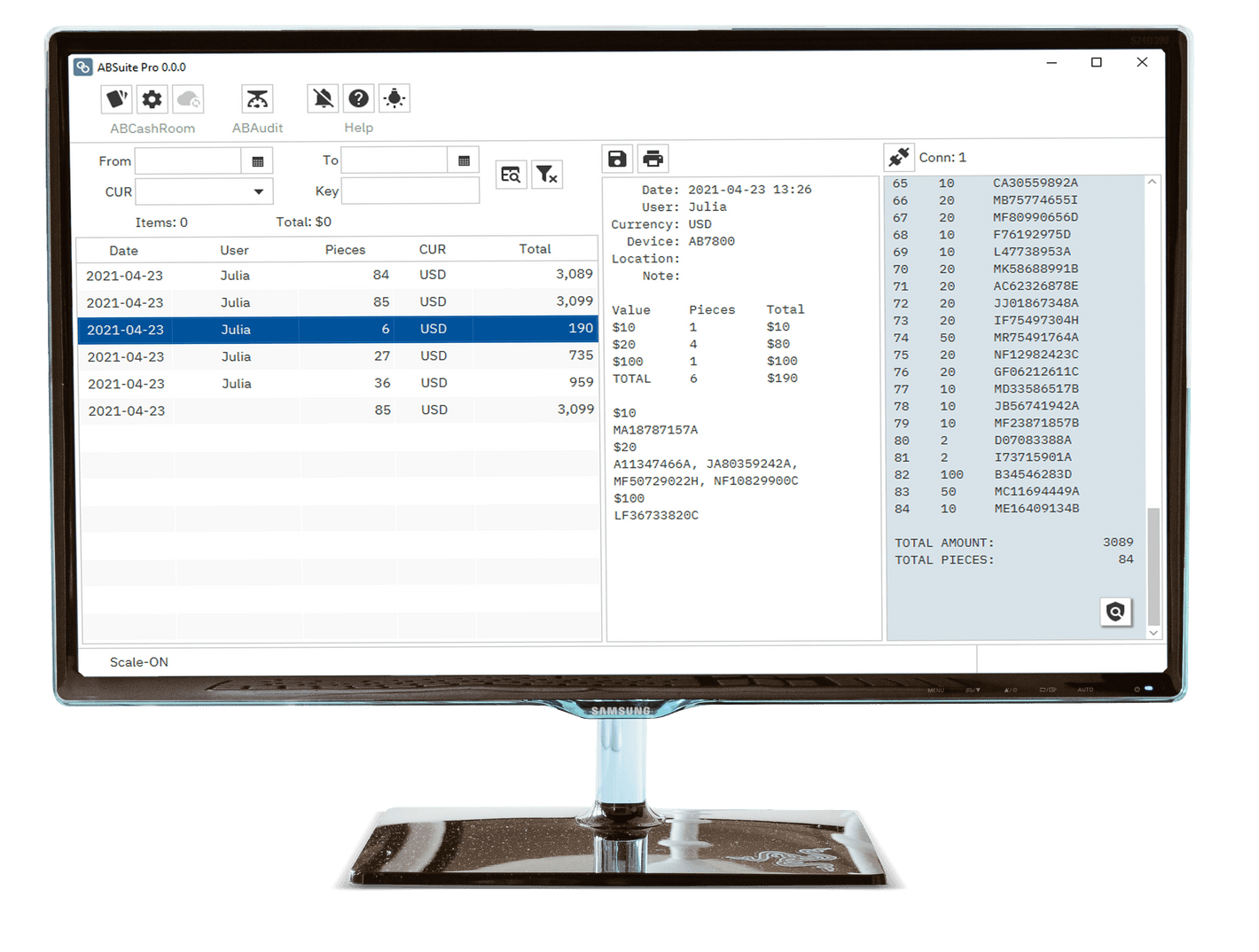Money Counters and Counterfeit Bill Detectors AccuBANKER