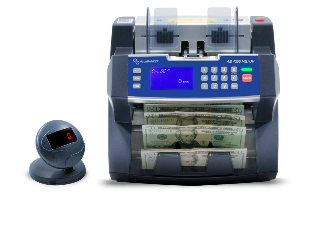 Money Counters and Counterfeit Bill Detectors AccuBANKER