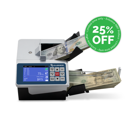 D700 Duo Automatic Value and Counterfeit Bill Detector (NRF)