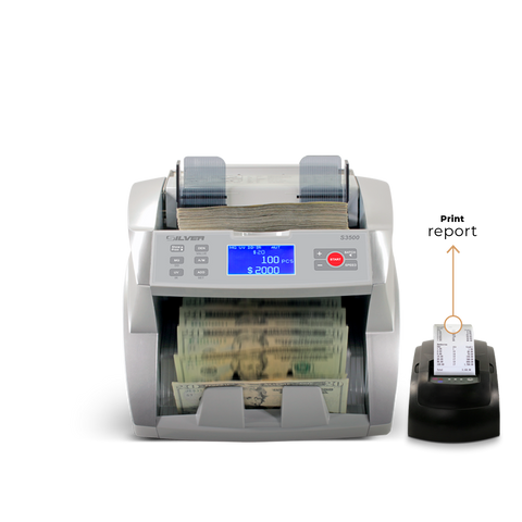 S3500 High Speed Bill Counter MGUV