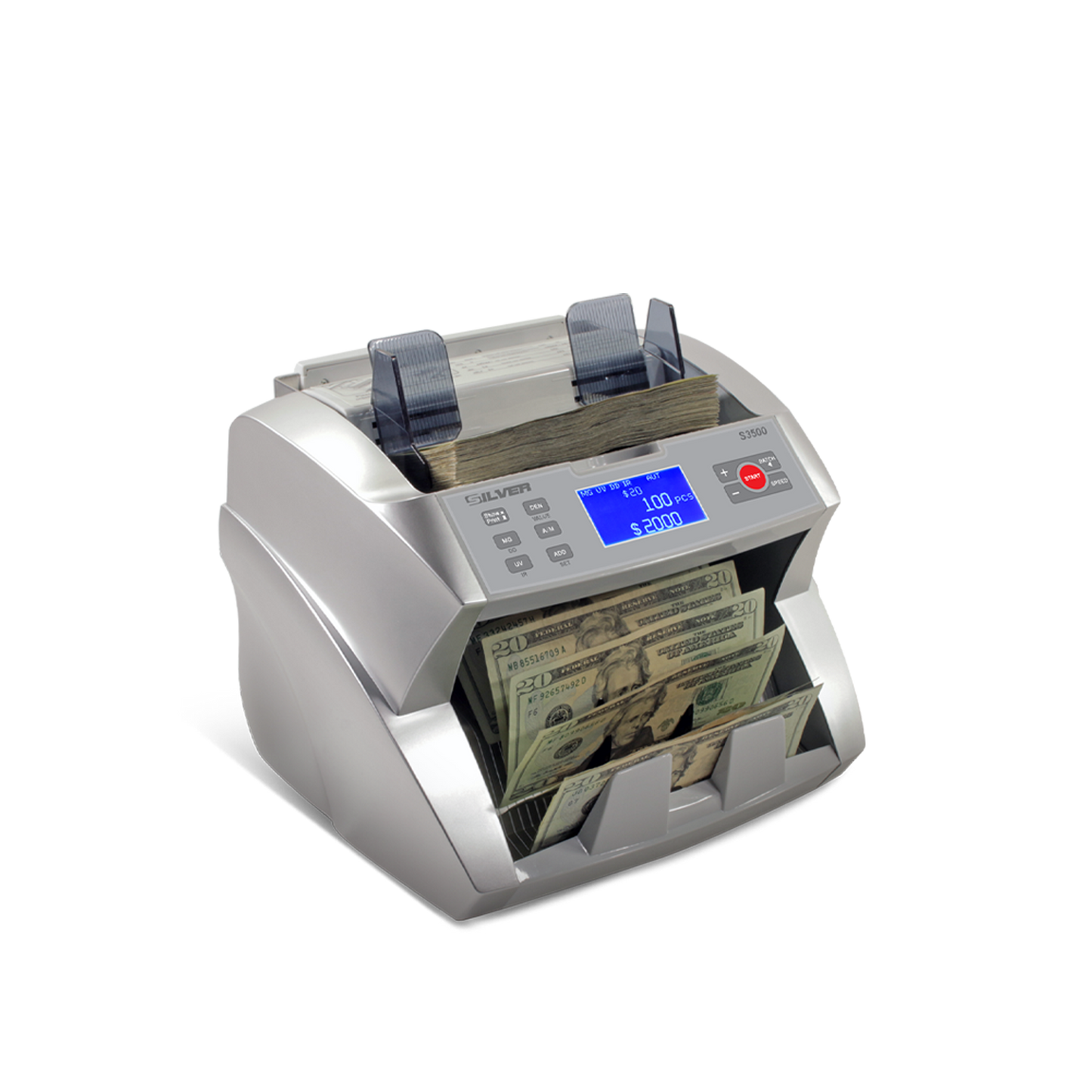 S3500 High Speed Bill Counter MGUV