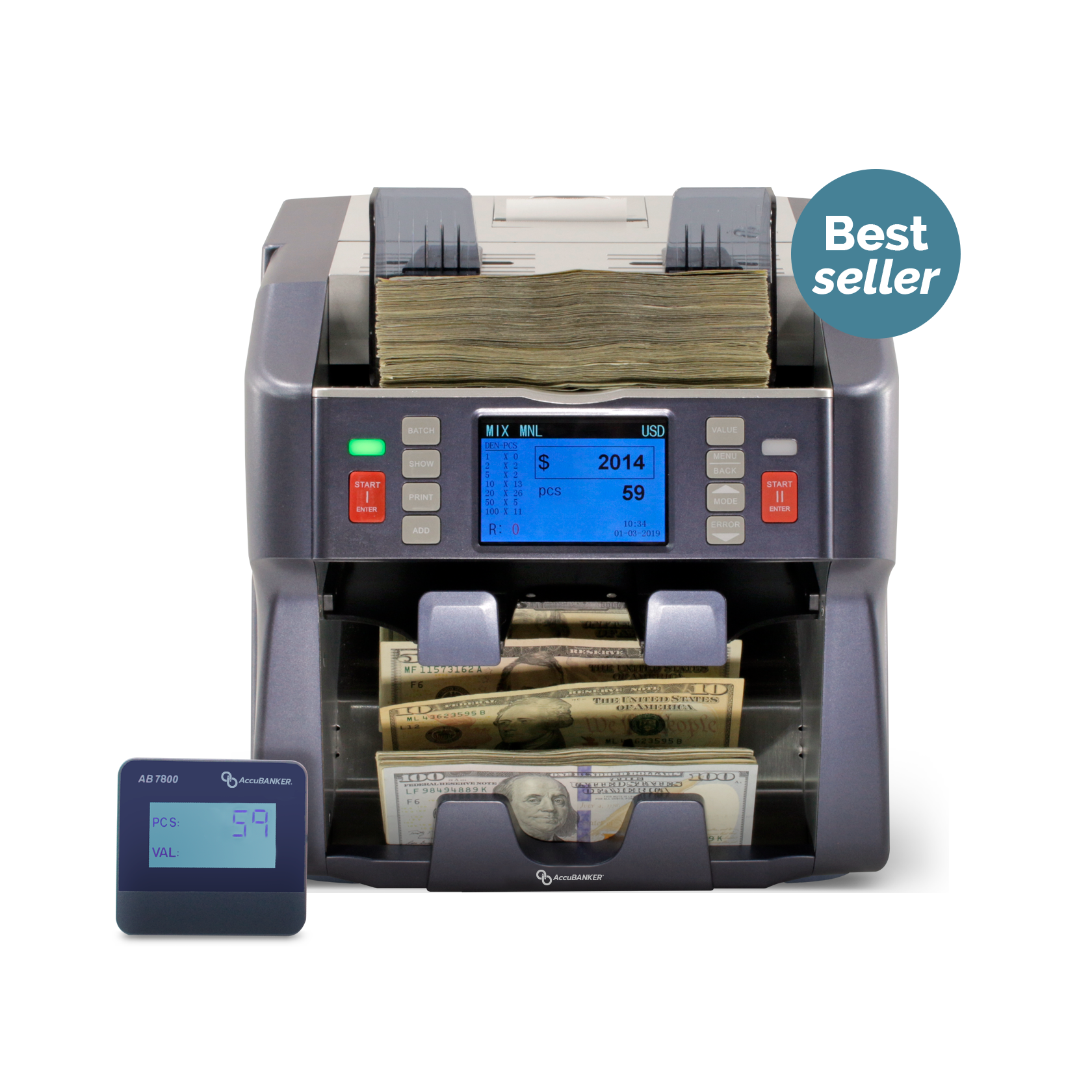 Money Counters For Sale | AccuBANKER