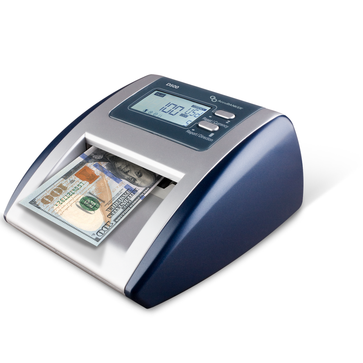 D500 Detector Automático de Billetes Falsos por Valor
