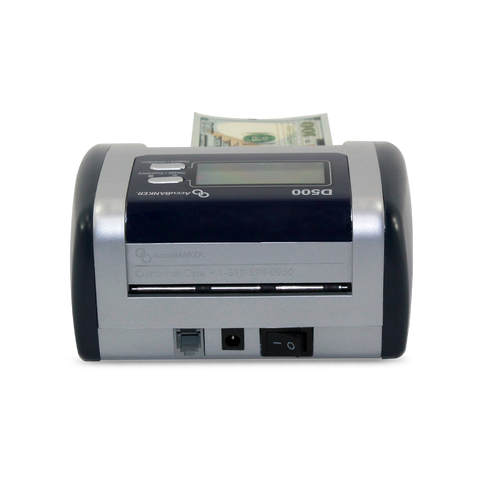 D500 Automatic Counterfeit Bill and Value Detector