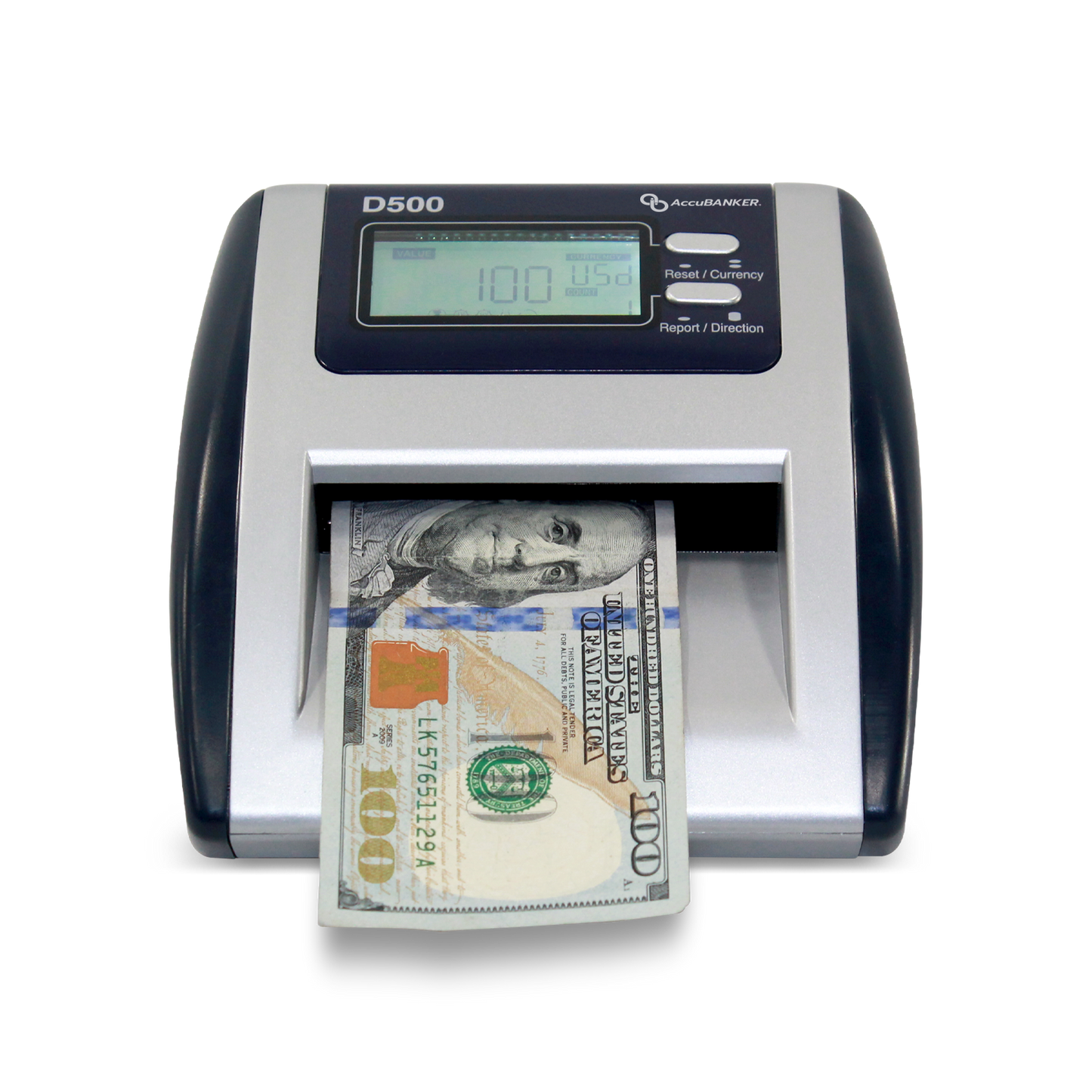 D500 Detector Automático de Billetes Falsos por Valor