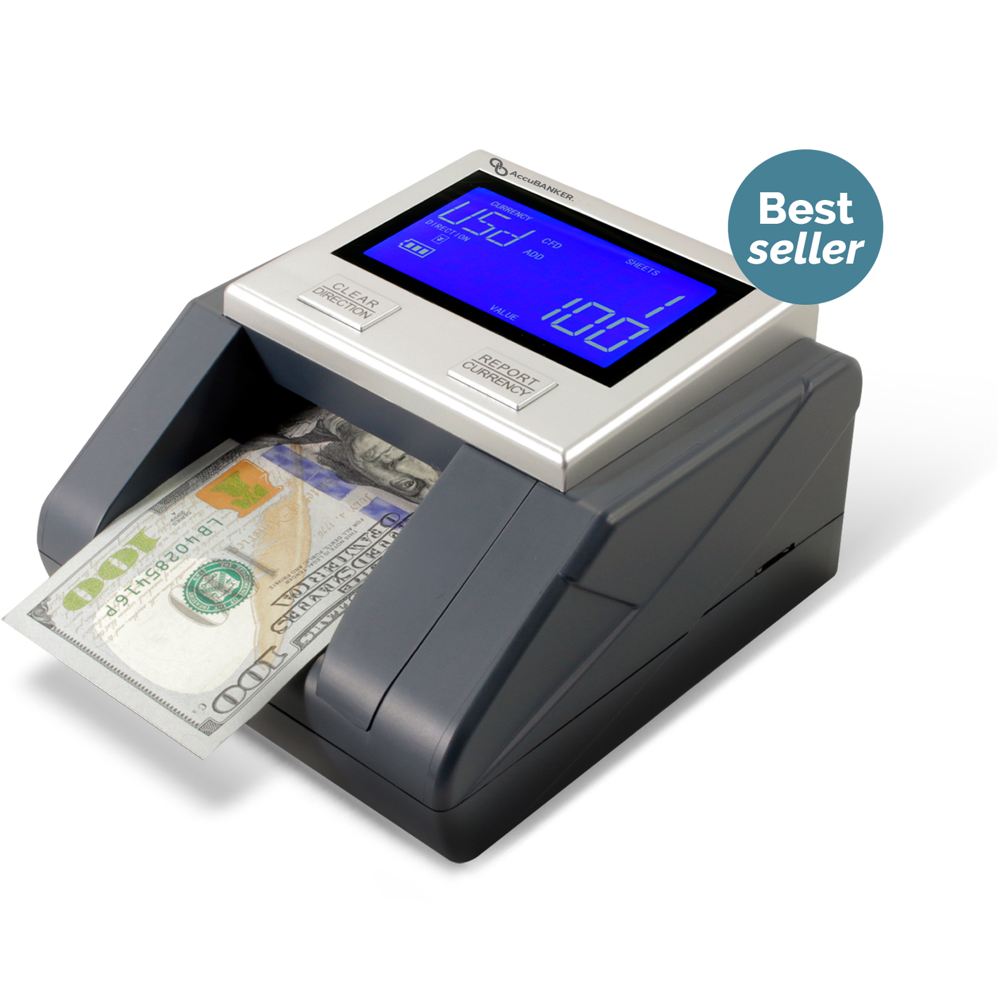 D585 Detector Automático de Billetes Falsos por Valor Multi-Monedas (MC)