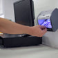 LED430 Detector Manual de Billetes y Documentos Falsos con Lupa 8x LED