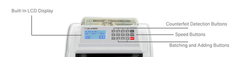 S1070 Portable Bill Counter MGUV