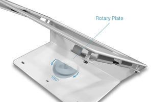Soporte POS iPad con placa giratoria