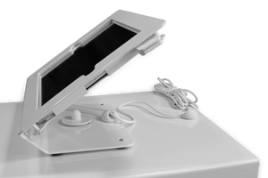 Soporte POS iPad con placa giratoria